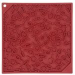 Sodapup Lickmat Vino Design Large - Red