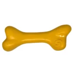 Sodapup Pup-X Rubber Chewing & Floating Bone Large Yellow